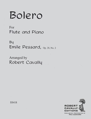Pessard - Bolero Op28/2 - Flute/Piano Accompaniment Southern Music Co. 970074