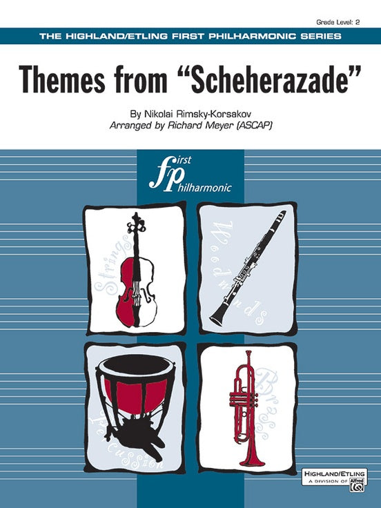 RimskyKorsakov Themes from Scheherazade Full Orchestra Grade 2 Score/Parts arranged by Meyer