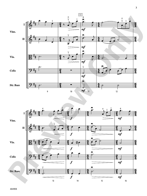 Aspire – String Orchestra Conductor Score & Parts (Digital Download)