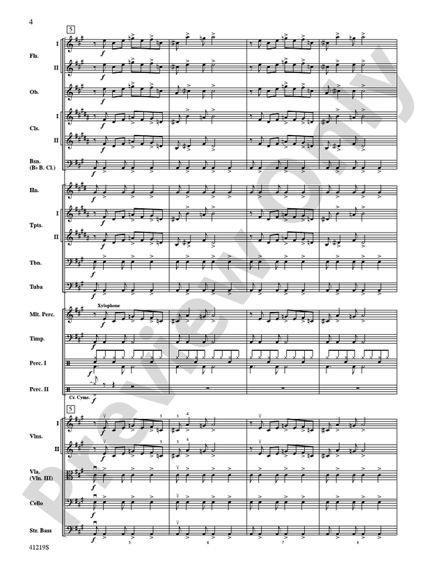 Led Zeppelin Reunion – Full Orchestra Conductor Score & Parts (Digital Download)