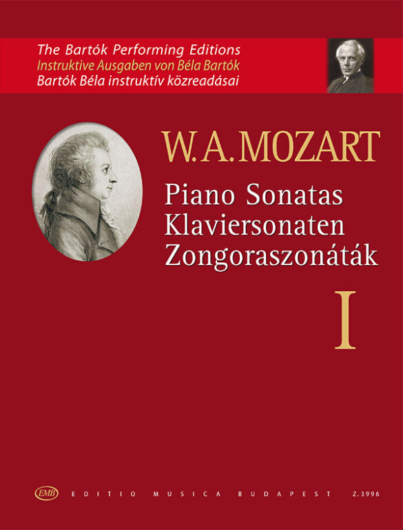 Mozart - Piano Sonatas Volume 1 - Piano edited by Bartok EMB Z3996