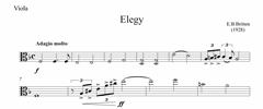 Elegy for Strings - Viola Part (Digital Download)