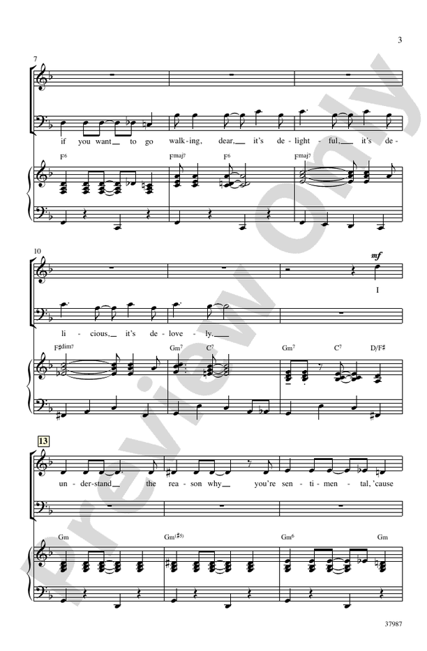 It's De-Lovely – SATB Choral Octavo (Digital Download)