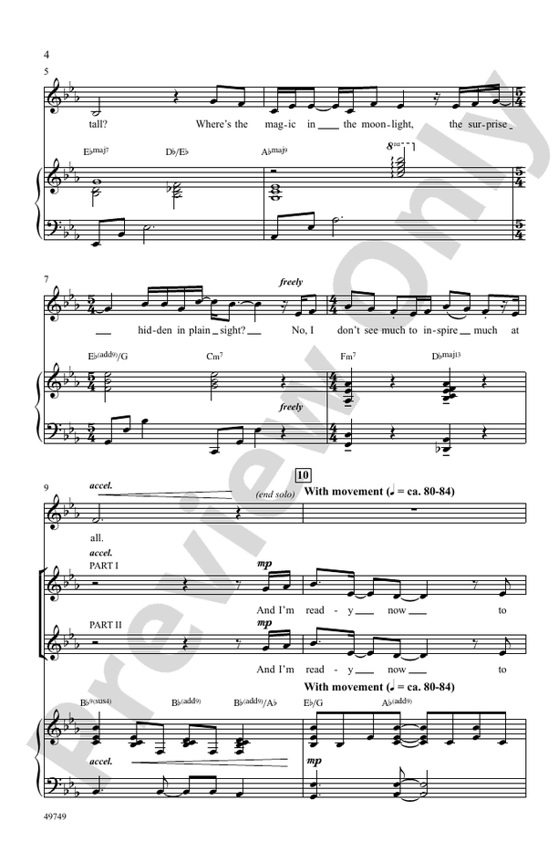 The Square Root of Possible - 2 Part Treble Choral Octavo (Digital Download)