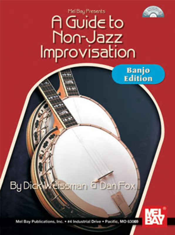 A GUIDE TO NON-JAZZ IMPROVISATION BANJO BK/CD - Mel Bay 20832BCD