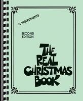 The Real Christmas Book - C Edition - Various - C Instrument Hal Leonard Fake Book Spiral Bound