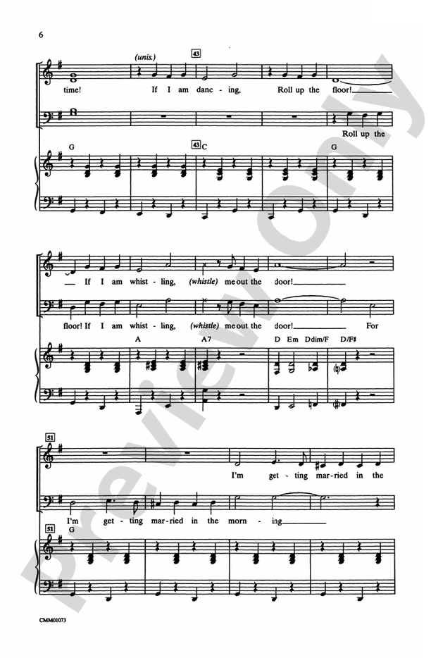 My Fair Lady (Choral Selections) – SATB Choral Octavo (Digital Download)