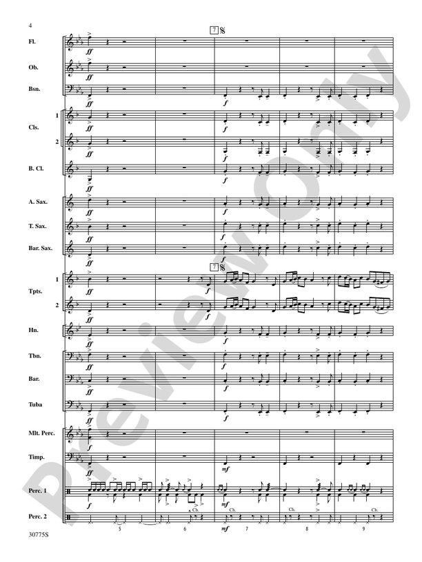 Trailblazers - Concert Band Conductor Score & Parts (Digital Download)