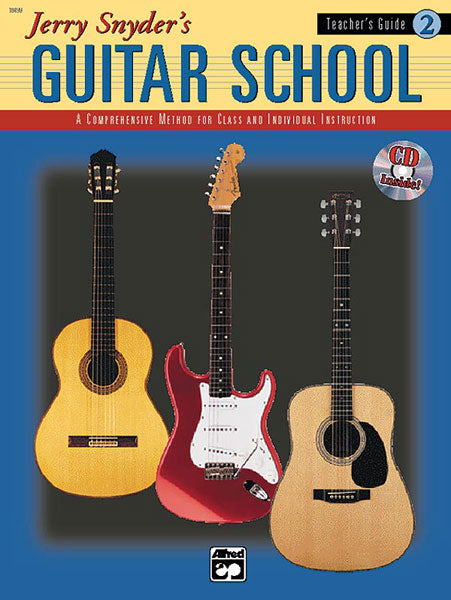 Jerry Snyders Guitar School Book 2 Teacher Book/CD