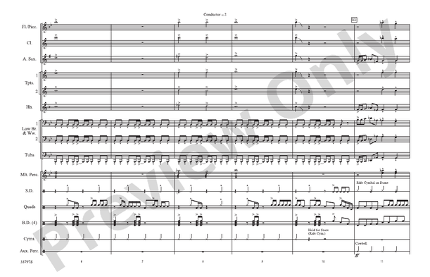 Dr. Feelgood – Marching Band Conductor Score & Parts (Digital Download)