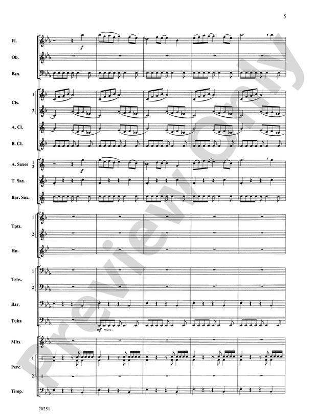 Metamorphosis - Concert Band Conductor Score & Parts (Digital Download)