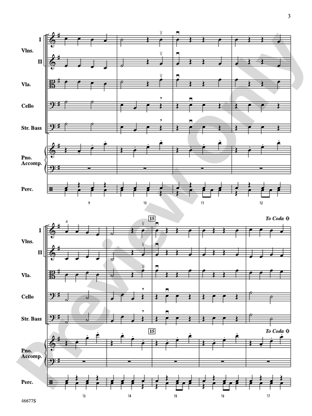 Zombie Dance - String Orchestra Conductor Score & Parts (Digital Download)
