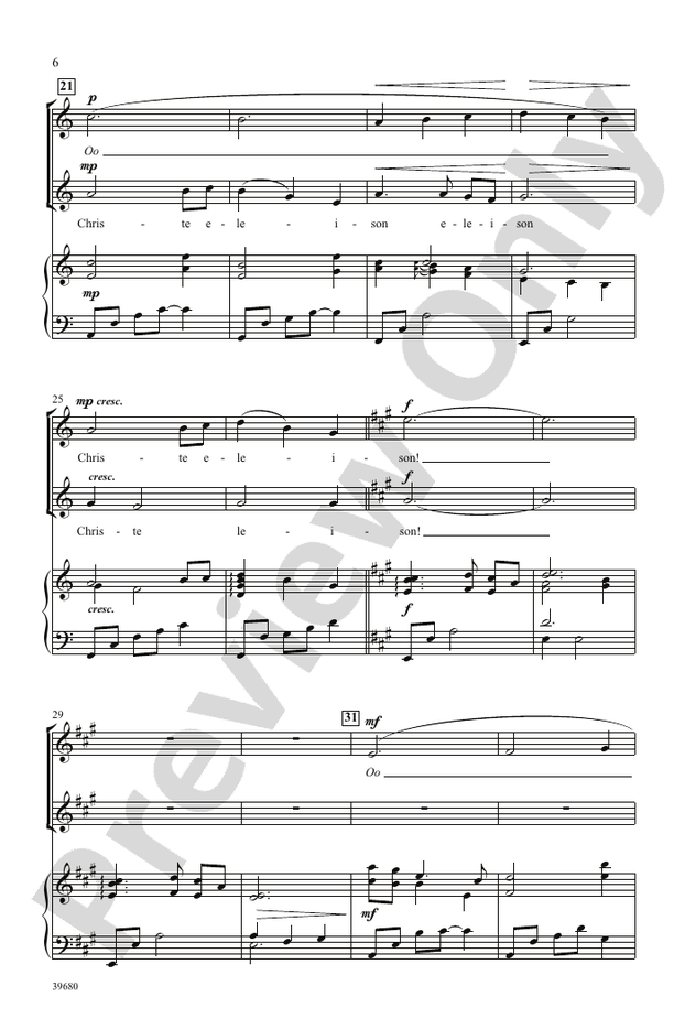 Missa Festiva – 2-Part Choral Octavo (Digital Download)