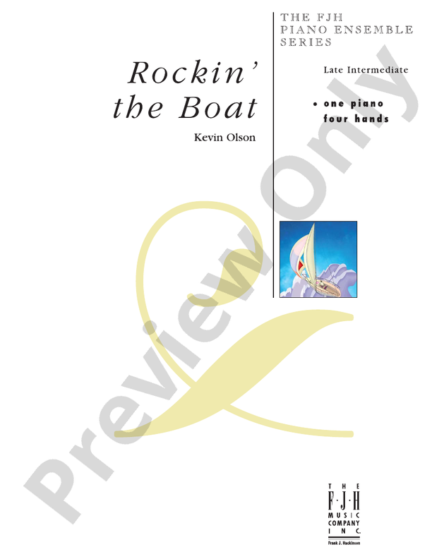 Rockin' the Boat - Piano (Digital Download)