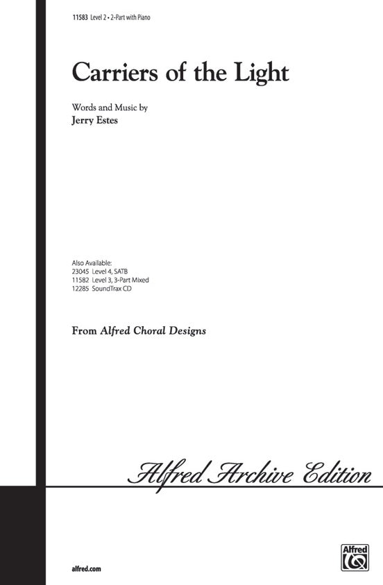 Carriers of the Light – 2-Part Choral Octavo (Digital Download)