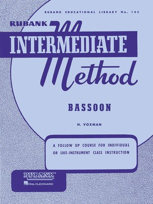 Rubank Intermediate Method - Bassoon - Bassoon Rubank Publications