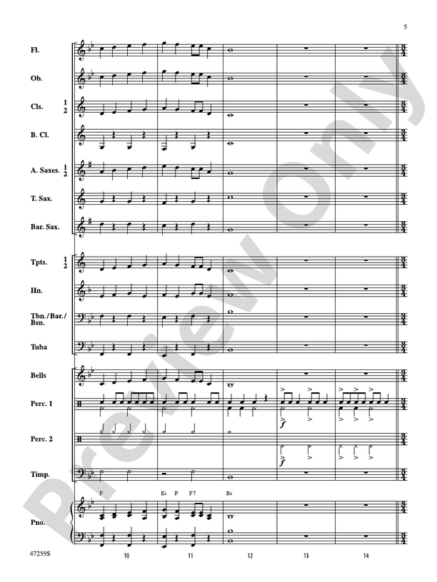 Animal Parade - Concert Band Conductor Score & Parts (Digital Download)