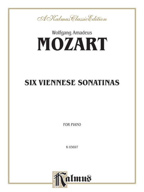 Mozart - Six Viennese Sonatinas - Piano Solo (Digital Download)
