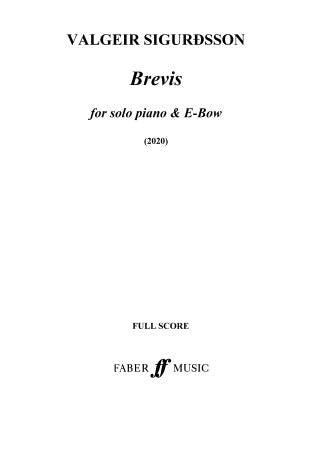 Brevis - Piano Solo (Digital Download)