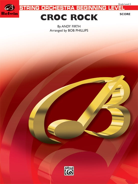 Croc Rock – String Orchestra Conductor Score & Parts (Digital Download)