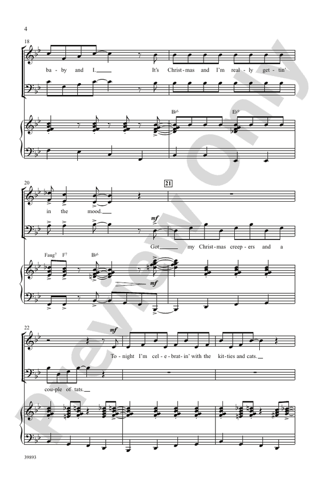 Gettin' in the Mood (for Christmas) – SAB Choral Octavo (Digital Download)