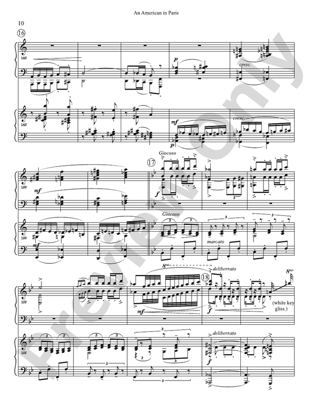 An American In Paris - 2 Pianos (Digital Download)