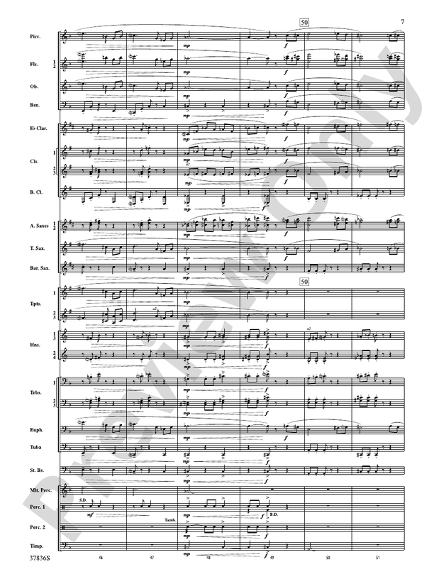 Smoke and Mirrors - Concert Band Conductor Score & Parts (Digital Download)