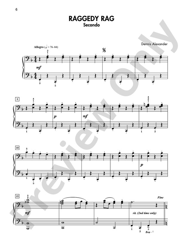 Just for Two, Book 3 - 1 Piano, 4 Hands (Digital Download)