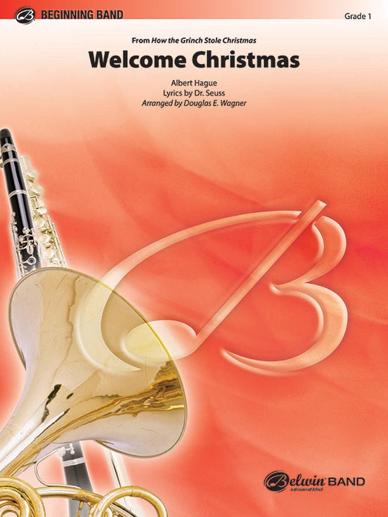 Welcome Christmas (from How the Grinch Stole Christmas) - Concert Band Conductor Score & Parts (Digital Download)