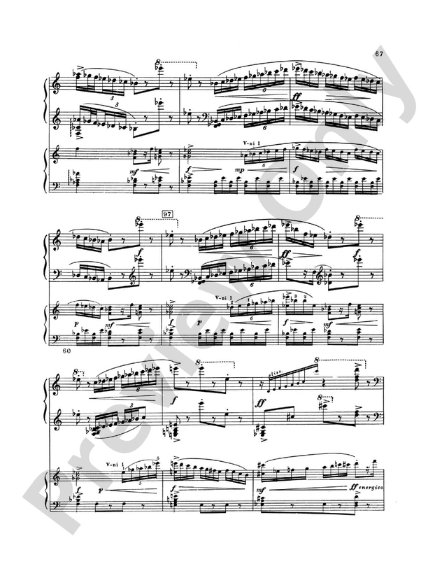 Piano Concerto No. 3 in C Major, Opus 26 - 3rd Movement - 2 Pianos, 4 Hands (Digital Download)