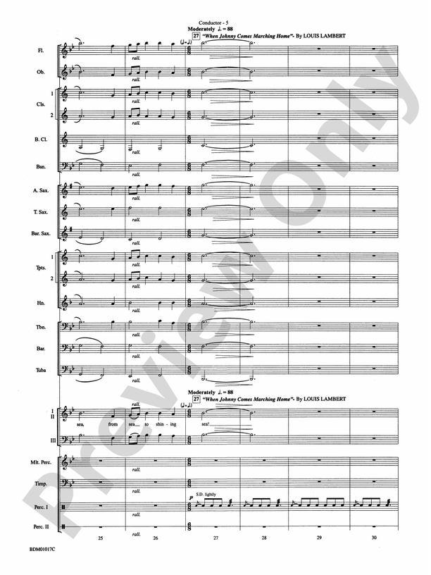 An American Celebration (for Band and Choir) - Concert Band Conductor Score & Parts (Digital Download)