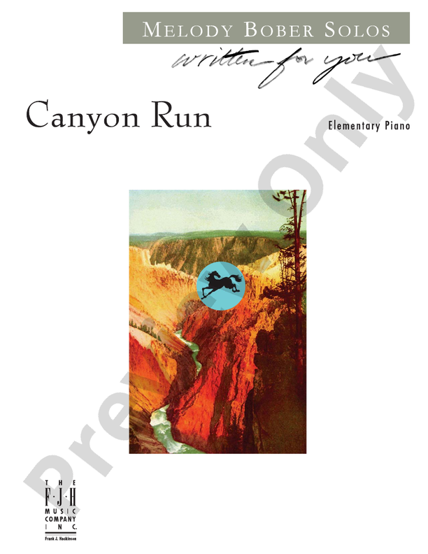 Canyon Run - Piano (Digital Download)