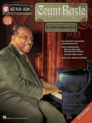 Count Basie Classics - Jazz Play-Along Volume 126 - Bb Instrument|Bass Clef Instrument|C Instrument|Eb Instrument Hal Leonard Lead Sheet /CD