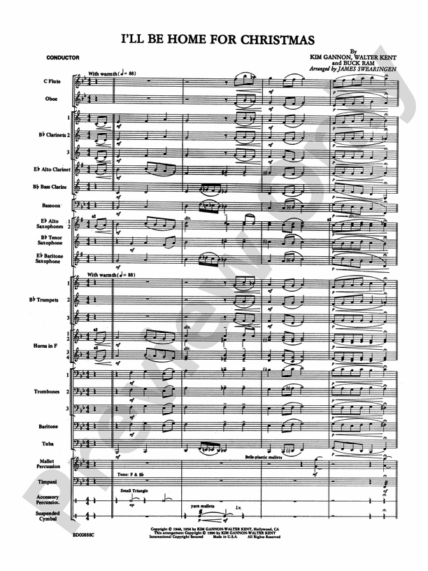 I'll Fight - Concert Band Conductor Score & Parts (Digital Download)