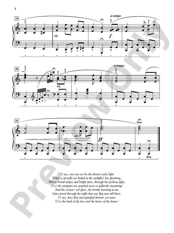 A Star-Spangled Celebration: 6 Patriotic Songs Arranged for the Intermediate Pianist - Piano (Digital Download)