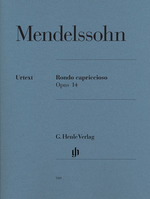 Mendelssohn - Rondo Capriccioso Op14 Urtext - Piano Solo Henle HN919