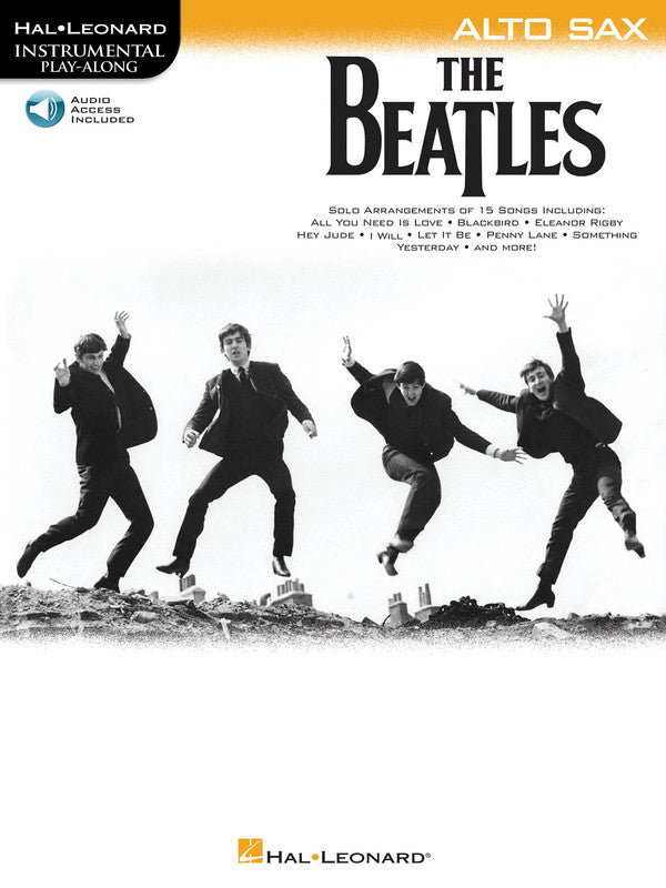 Beatles Instrumental Playalong Alto Sax Bk/Ola - Hal Leonard - The Beatles - Alto Saxophone