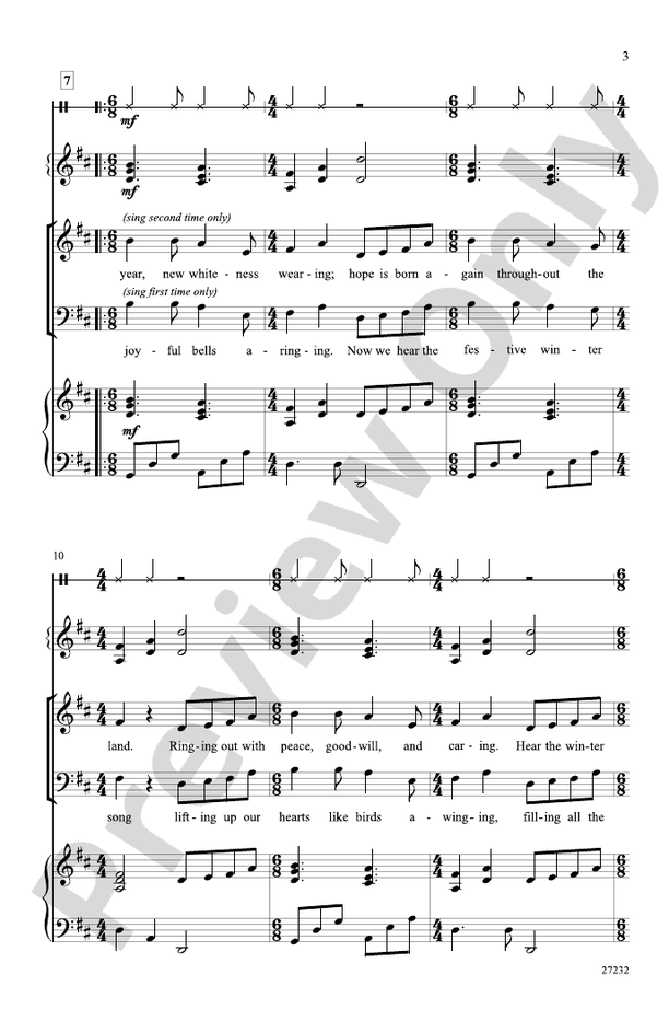 A Welsh Noel - SATB Choral Octavo (Digital Download)