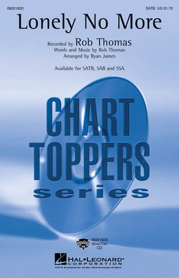 Lonely No More - Ryan James Hal Leonard ShowTrax CD CD