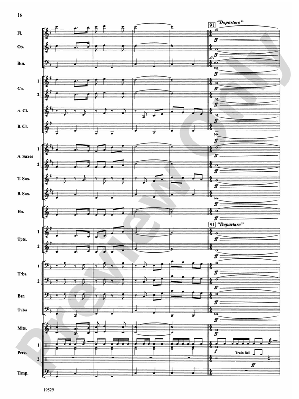 The Road Unknown - Concert Band Conductor Score & Parts (Digital Download)
