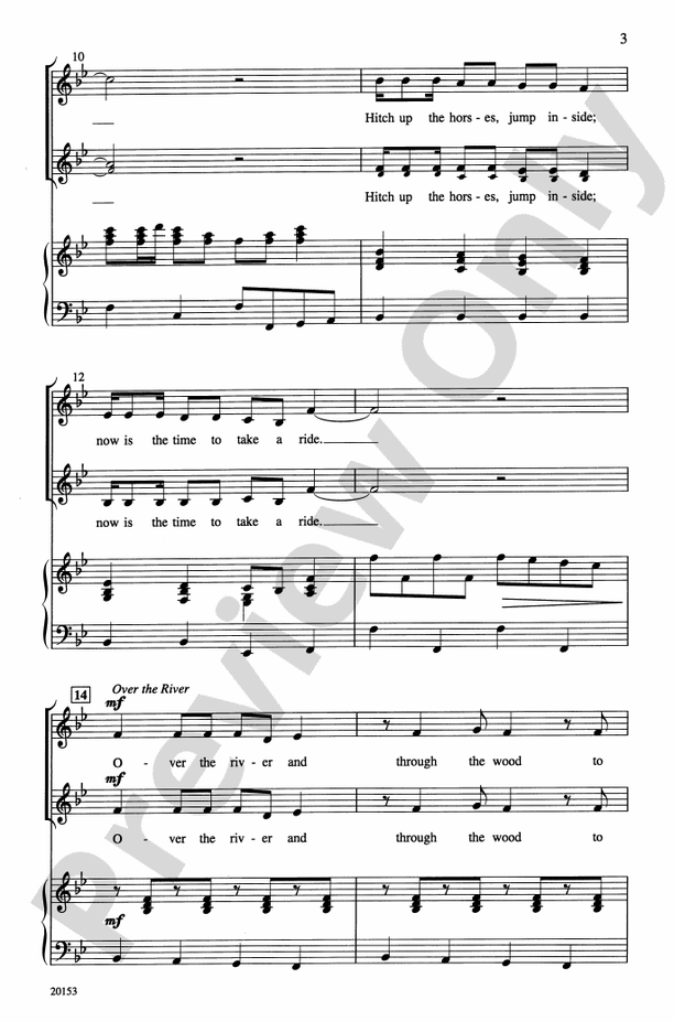 Goin' on a Sleigh Ride – 2-Part Choral Octavo (Digital Download)