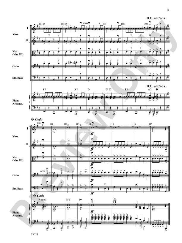 Chitty Chitty Bang Bang (Grade 2.5) - String Orchestra Conductor Score & Parts (Digital Download)