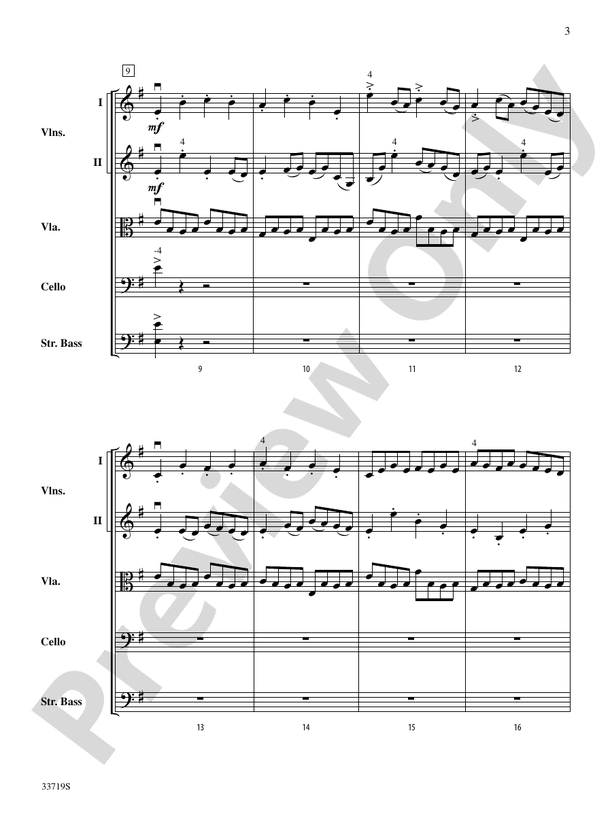 Winter Solstice – String Orchestra Conductor Score & Parts (Digital Download)