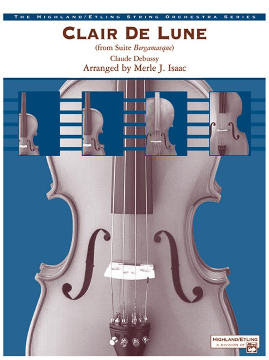 Clair de lune – String Orchestra Conductor Score & Parts (Digital Download)
