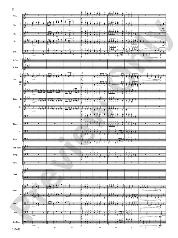 A Christmas Festival (Grade 3.5) – Full Orchestra Conductor Score & Parts (Digital Download)