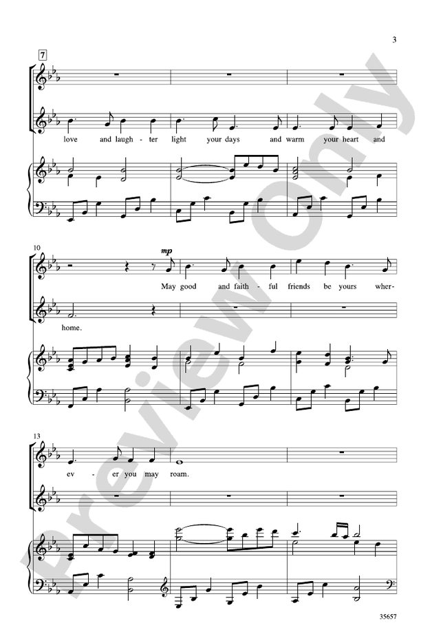 A Blessing - 2-Part Choral Octavo (Digital Download)