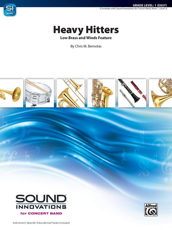Heavy Hitters - Concert Band Conductor Score & Parts(Digital Download)