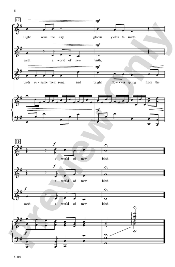 Four Seasonal Rounds - 3 Part Treble Choral Octavo (Digital Download)