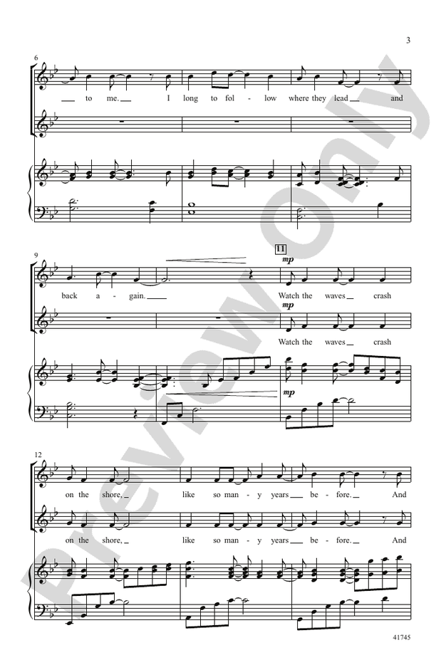 Come Back to the Sea – 2-Part Choral Octavo (Digital Download)