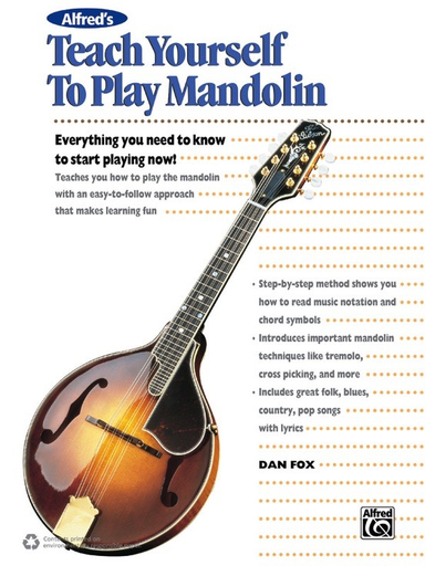 Teach Yourself to Play Mandolin - Mandolin/CD/DVD by Fox Alfred 43008